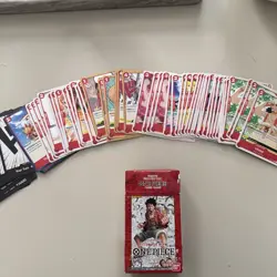 One Piece TCG Super Pre Release Starter Deck 1 Straw Hat Crew complete deck - Image 5