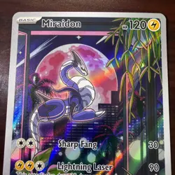 Miraidon 013 Sv: Scarlet & Violet Promo Cards Holo NM+ - Image 3