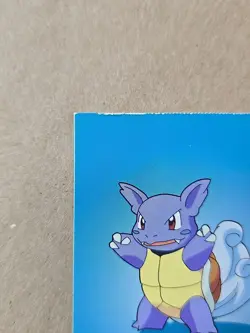 Wartortle Pokemon 1999 Game Freak Creatures 1999 Sticker Pokemon Card #08 Rare - Image 2