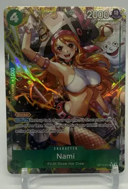 Nami OP14-031 SR* Alt Art Near Mint One Piece Trading Card Game English - Image 1