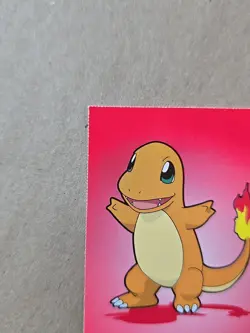 Charmander Pokemon 1999 Game Freak Creatures 1999 Sticker Pokemon Card #4 - Image 2