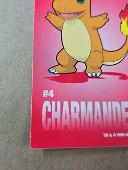 Charmander Pokemon 1999 Game Freak Creatures 1999 Sticker Pokemon Card #4 - Image 5