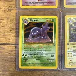 Pokemon TCG Fossil HOLOS Lot Haunter Gengar Muk Magneton 4 Cards LP or better! - Image 4