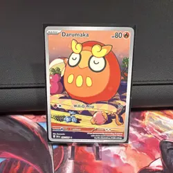 Pokemon TCG Black Bolt Darumaka Card 97/86 IR - Image 1