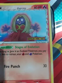 Pokemon EX Dragon Frontiers Jynx Reverse Holo Card 17/101 - Image 3