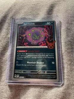 Spiritomb (Trick or Trade Stamped) 087/132 League & Championship Cards Holo NM - Image 1