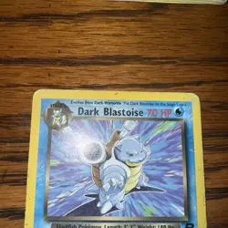 Dark Blastoise 20/82 Rare 1st Edition Team Rocket Pokemon Card. See pics - Image 4