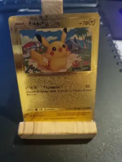 Pikachu 075/073 Vmax Gold Pokemon Card Brand New - Image 1