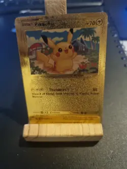 Pikachu 075/073 Vmax Gold Pokemon Card Brand New - Image 3