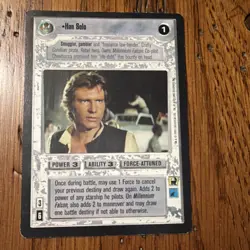 Star Wars Han Solo Card Decipher CCG - Image 1
