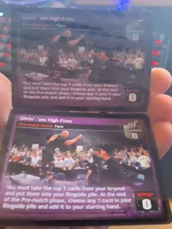 WWE Raw Deal Card: Givin' 'Em High Fives SS2- Stone Cold Steve Austin - Image 2