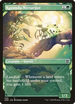 Showcase KAZANDU NECTARPOT x4 mtg NM-M Zendikar Rising 4 Common - Image 1