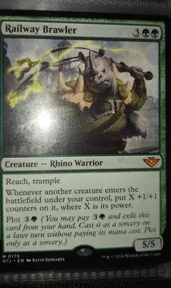 Railway Brawler Outlaws of Thunder Junction Regular - Image 1