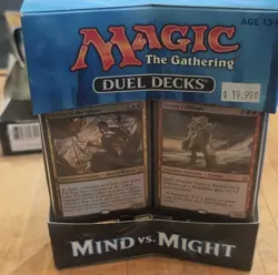 Magic The Gathering DUEL DECKS Mind vs. Might Sealed Deck 2017 English - Image 1