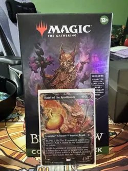 Hazel of the Rootbloom raised foil bloomburrow MTG - Image 1