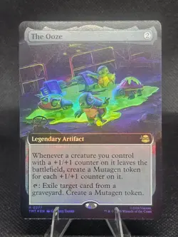 The Ooze (Extended Art) R 0277 (Foil) (NM) TMNT MTG - Image 1