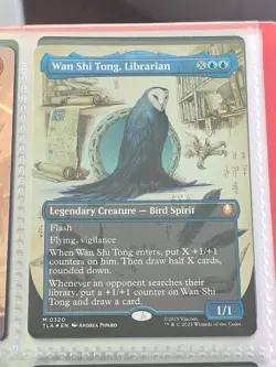 Wan Shi Tong, Librarian Borderless 320 The Last Airbender Foil M Magic NM/MINT - Image 1