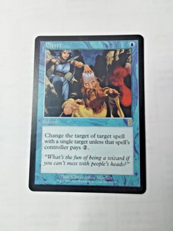 MTG Divert Odyssey 82/350 Regular Rare Bit of Edge Wear - See Pics - Image 1