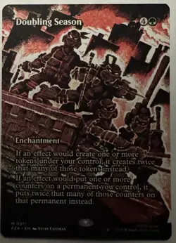 Doubling Season - Borderless - English Magic the Gathering MTG TMNT - Image 2