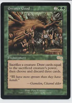 Greater Good - Urza's Saga - Magic The Gathering - MTG - Image 1
