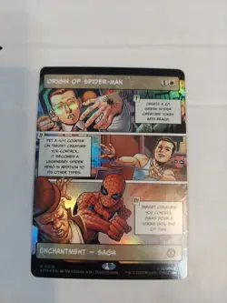 Origin of Spider-Man (Borderless) Marvel's Spider-Man Foil - Image 1