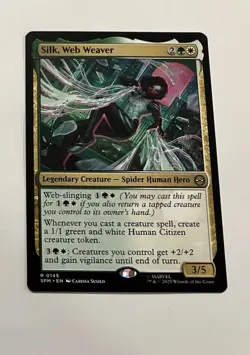 Silk, Web Weaver (# 145) - MTG - Marvel’s Spider-Man - regular - NM - Image 1