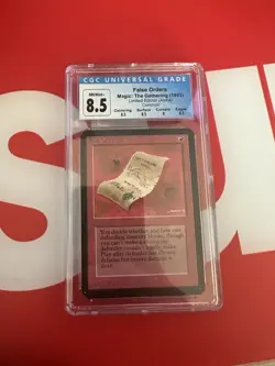 MTG Alpha False Orders CGC 8.5 - Image 1