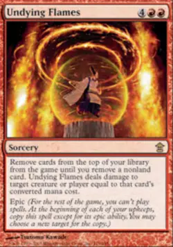MTG - Undying Flames - Saviors of Kamigawa - NM, English Magic FLAT RATE SHIP - Image 1