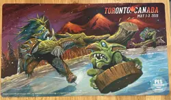 Playmat MTG Magic the Gathering Grand Prix Toronto 2015 Hockey Goblins - Image 1