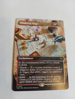 Windcrag Siege (Borderless) Tarkir: Dragonstorm Regular - Image 1