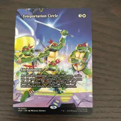 MTG-Teenage Mutant Ninja Turtles/Teleportation Circle(Borderless) Mythic Regular - Image 1