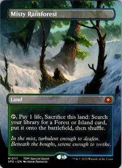 Misty Rainforest (Borderless) M Special Guests 111 NM - Image 1