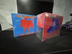 Pokemon Sword & Shield Elite Trainer Box Set Zacian & Zamazenta 2 Box Lot - Image 1
