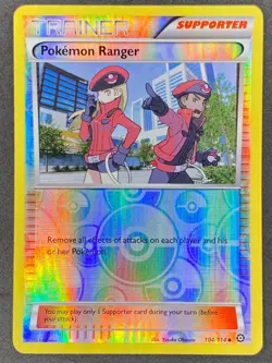 Pokemon Pokemon Ranger Reverse Holo 104/114 STS Steam Siege LP/NM - Image 1