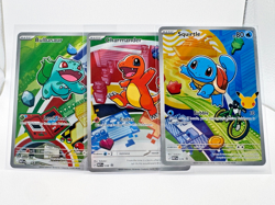 Pokemon TCG First Partner Illustration Collection Series 1 Kanto GEN 1 Starters - Image 1