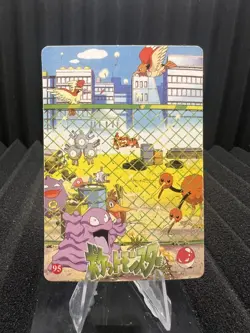 Pokemon Vintage Pocket Monsters Vending HOLO Prism Sticker 1999 Nintendo Japan - Image 2