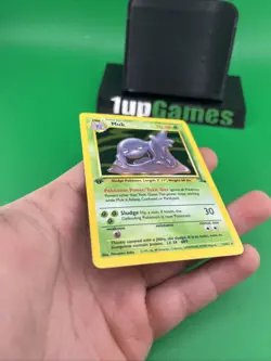 Pokemon Card Muk 13/62 Fossil Set 1st Edition Holo Foil Lightly Played - Image 3