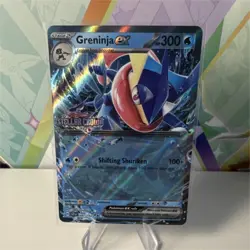 Greninja ex 041/142 Stellar Crown Double Rare Holo Pokemon - Image 1