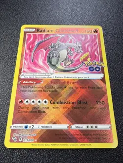 Pokemon Radiant Charizard Radiant Rare Holofoil 011/078 Pokemon Go - Image 2