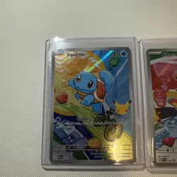 Pokemon TCG First Partner Illustration Collection Series 1 Kanto GEN 1 Starters - Image 2