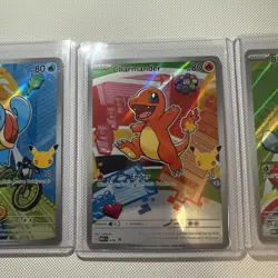 Pokemon TCG First Partner Illustration Collection Series 1 Kanto GEN 1 Starters - Image 3