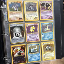 Pokemon TCG Vintage Binder 250+ With Holos And Rares WOTC Hits 🚨 - Image 1