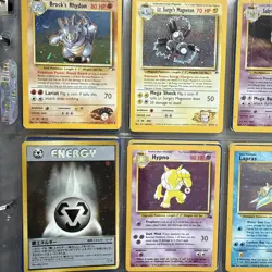Pokemon TCG Vintage Binder 250+ With Holos And Rares WOTC Hits 🚨 - Image 4