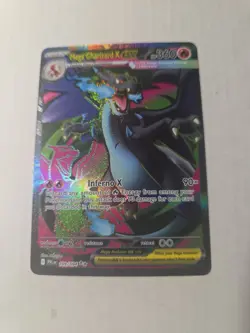 Mega Charizard X Ex 109/94 Ultra Rare Full Art Phantasmal Flames Pokemon Clean - Image 1