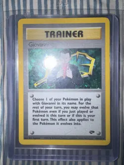 Pokemon Trainer Giovanni 18/132, Gym Challenge, Holo Rare - Image 1