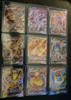 Eeveelution Vmax 9 Card Complete Set Pokemon Evolving Skies NM Umbreon Eevee - Image 1