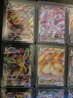 Eeveelution Vmax 9 Card Complete Set Pokemon Evolving Skies NM Umbreon Eevee - Image 2