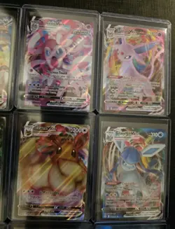 Eeveelution Vmax 9 Card Complete Set Pokemon Evolving Skies NM Umbreon Eevee - Image 5