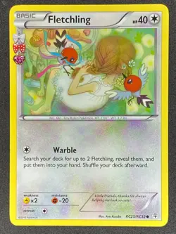 Pokemon Fletchling RC25/RC32 GEN Generations Radiant Collection LP/NM - Image 1