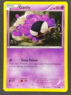 Pokemon Gastly 33/83 GEN Generations LP/NM - Image 1